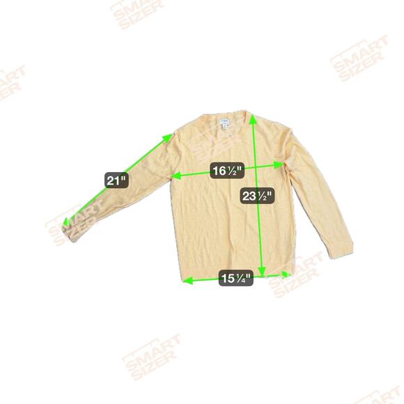 3 for $9 J. Crew Light Weight Teddie Sweater 100% Cotton Yellow M - Picture 5 of 5